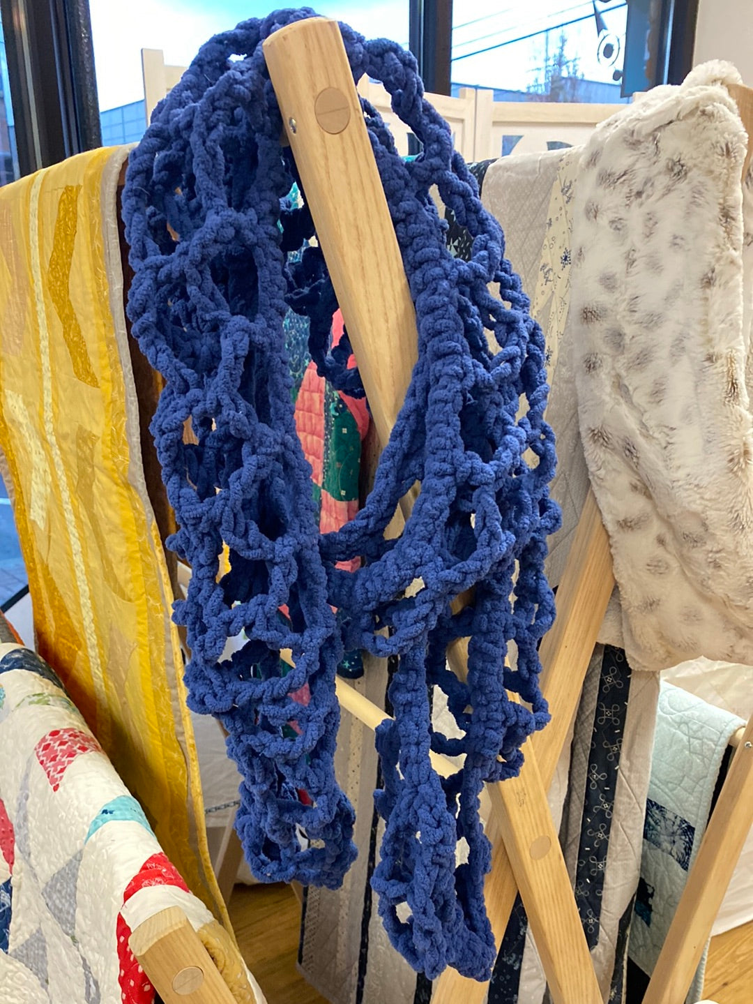Soft Meshy Scarf Essentially Loved Quilts