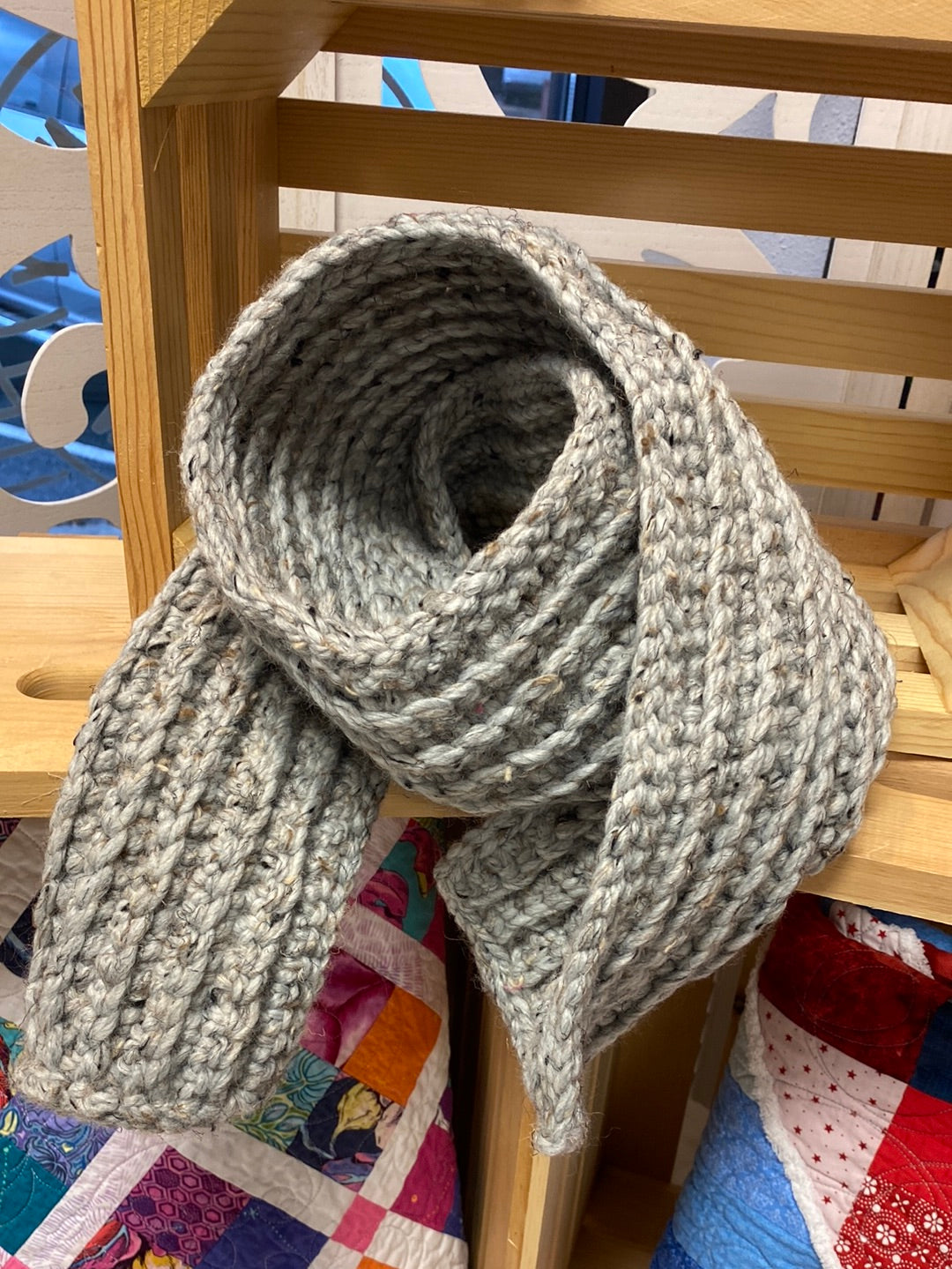 Fisherman’s Scarf & Hat Set Essentially Loved Quilts