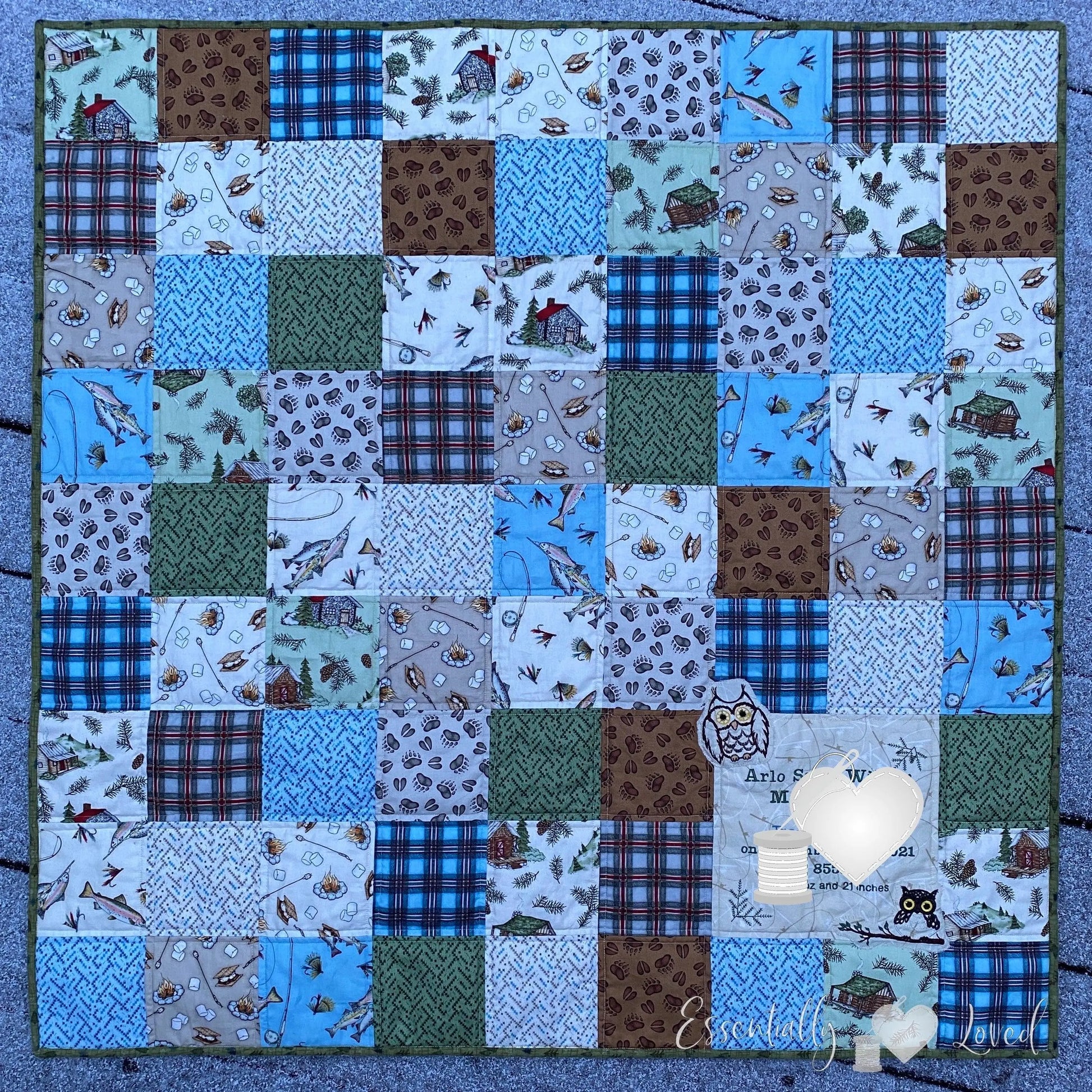 Custom Quilt - Essentially Loved Quilts