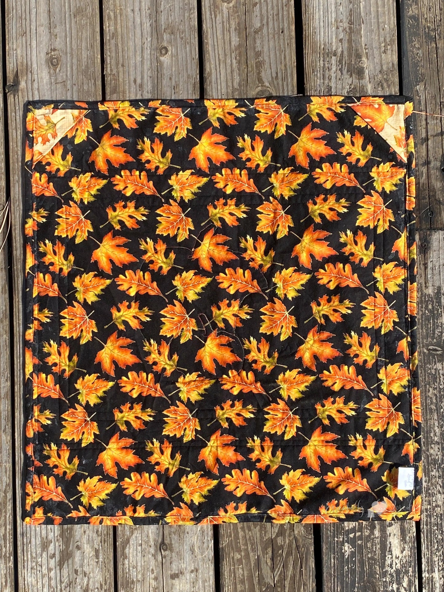 Fall Elegance Wall Hanging - Essentially Loved Quilts