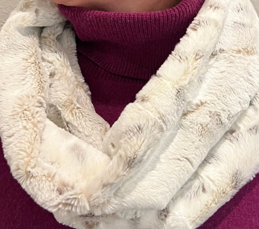 Minky Infinity Scarf - Essentially Loved Quilts