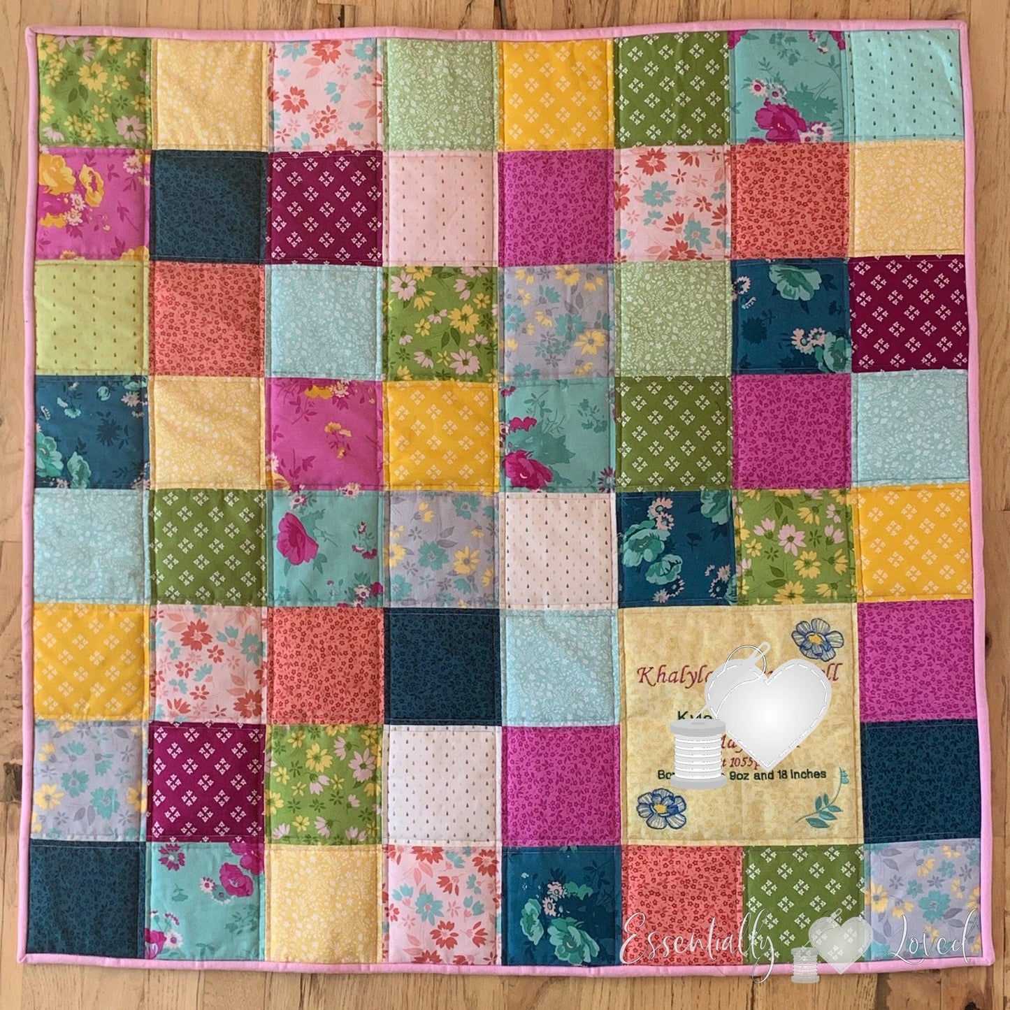 Custom Quilt - Essentially Loved Quilts