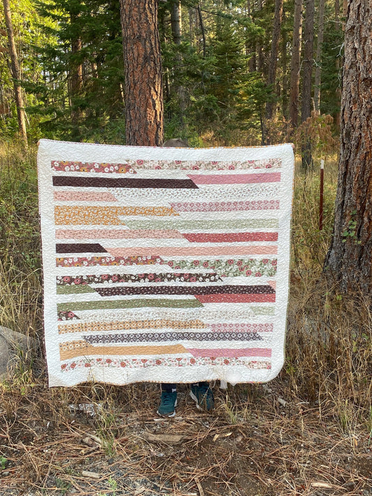 Autumn Sweet Roll Quilt - Essentially Loved Quilts