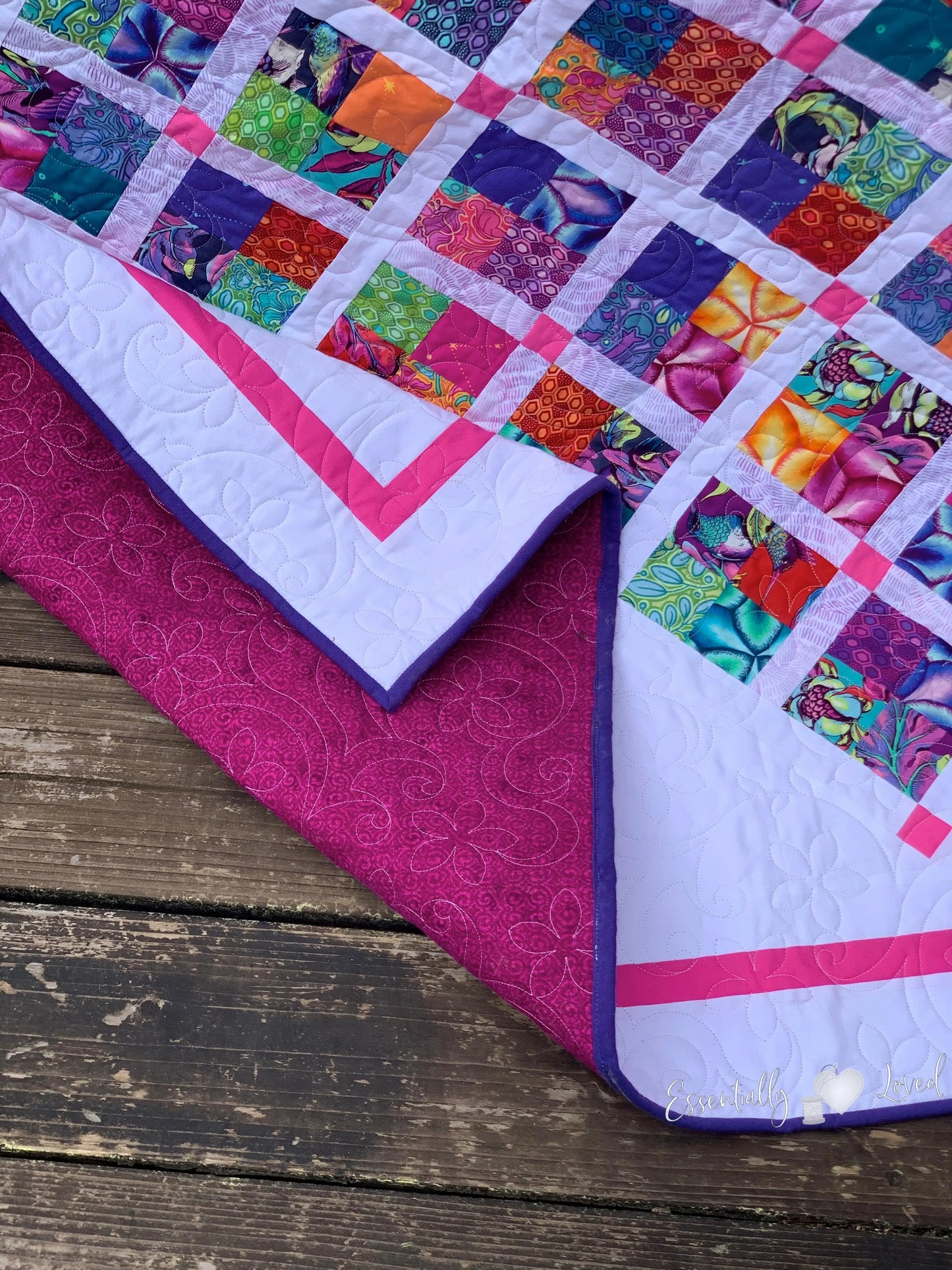 Charming Princess Quilt - Essentially Loved Quilts