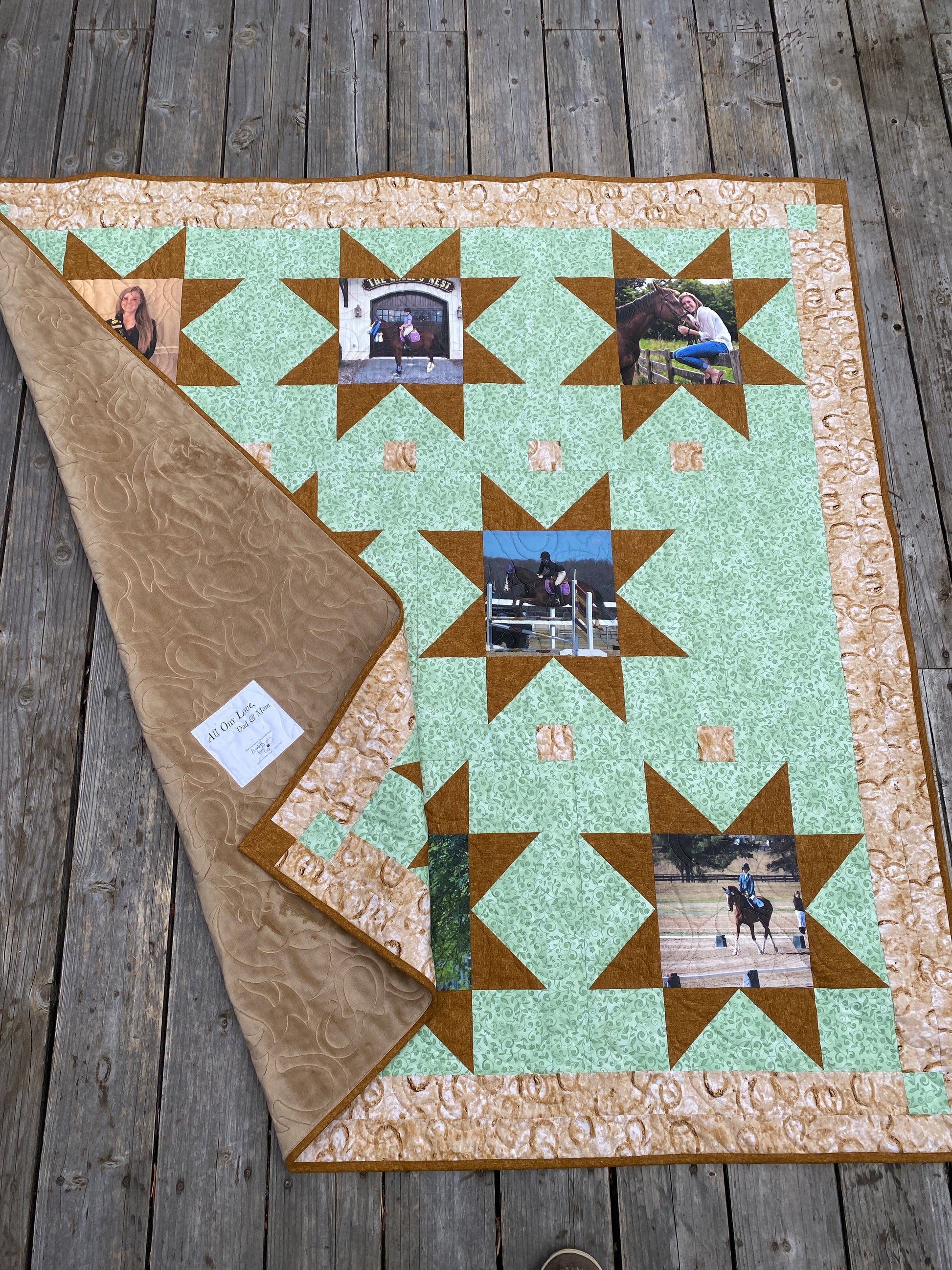 Custom Quilt Essentially Loved