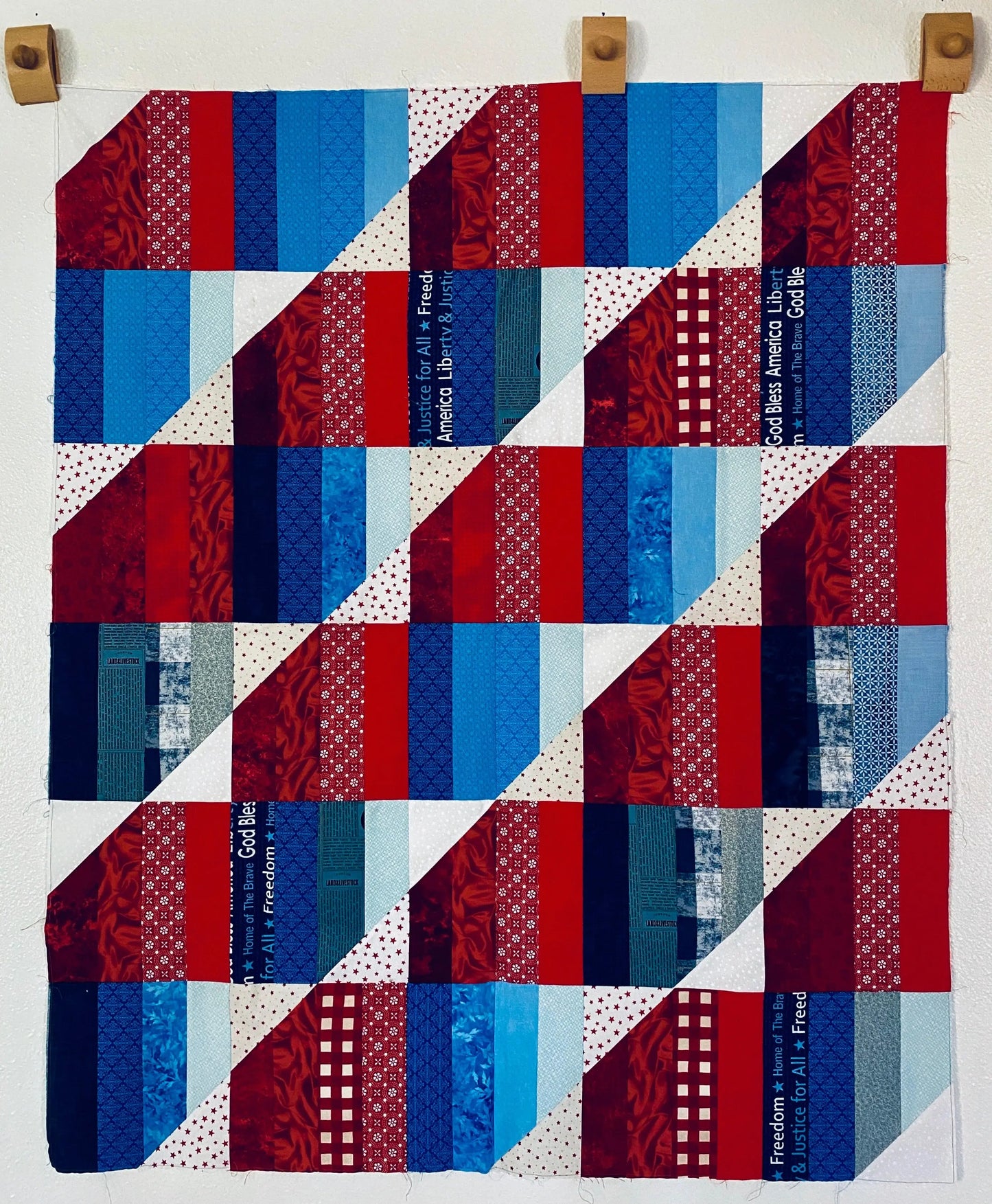 Patriotic Stripes - Essentially Loved Quilts