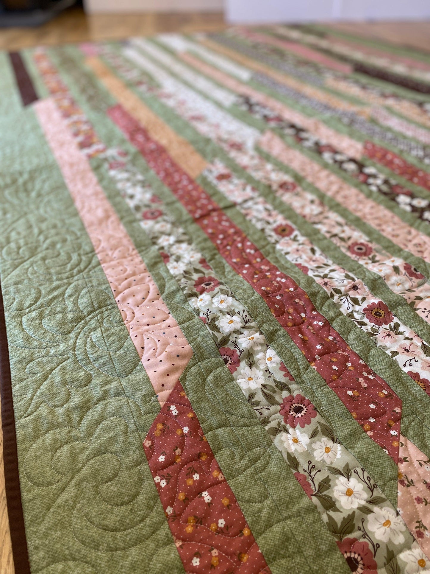 Essentially Loved Unique Sweet Roll Race Quilt