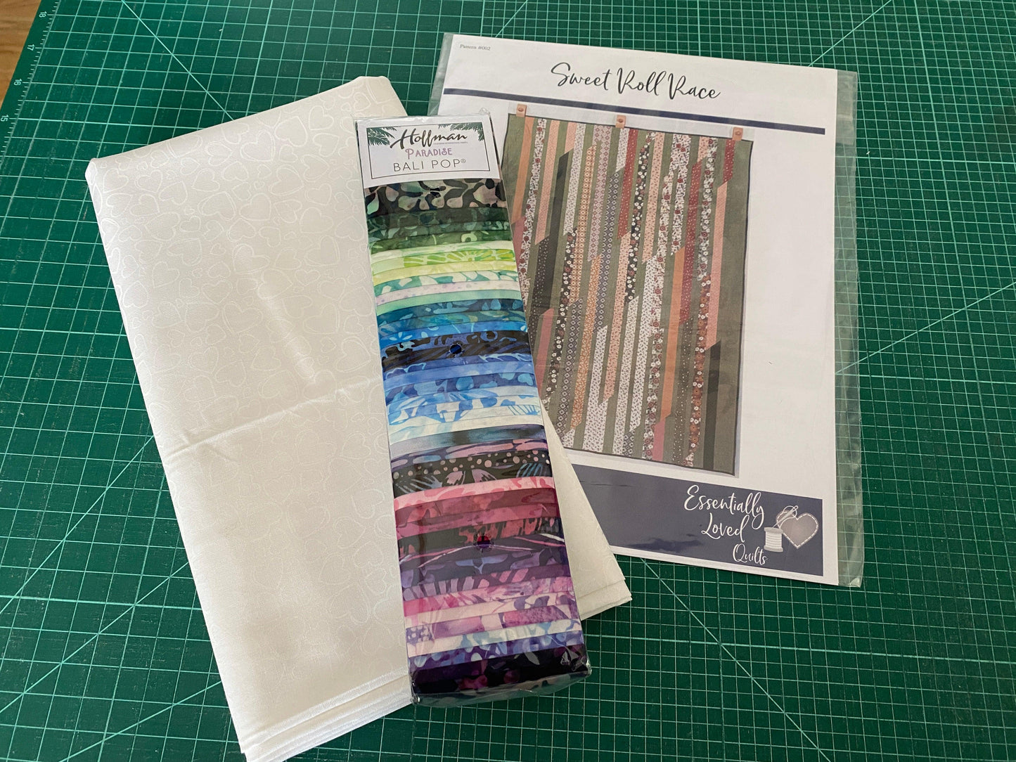 One of a Kind Kit for Sweet Roll Race Quilt - Essentially Loved Quilts